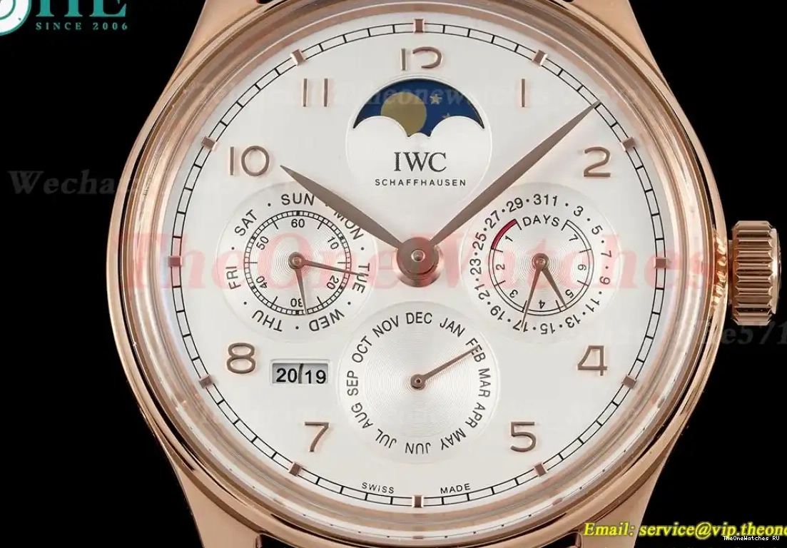 Portugieser Perpetual V9F Calendar White A52610 RG Num LE 5033 0609